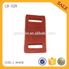 LB328 logo en cuir gaufré sur mesure